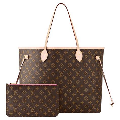 lv neverfull gm pivoine